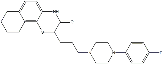 2-[3-[4-(4-Fluorophenyl)piperazin-1-yl]propyl]-7,8,9,10-tetrahydro-2H-naphtho[1,2-b]-1,4-thiazin-3(4H)-one|