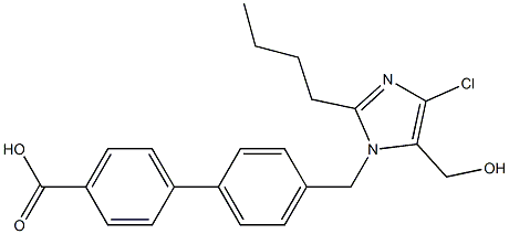  4'-[(2-Butyl-4-chloro-5-hydroxymethyl-1H-imidazol-1-yl)methyl]-1,1'-biphenyl-4-carboxylic acid