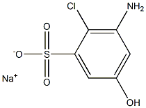 3-Amino-2-chloro-5-hydroxybenzenesulfonic acid sodium salt