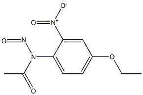 N-(4-Ethoxy-2-nitrophenyl)-N-nitrosoacetamide Struktur