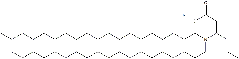  3-(Dinonadecylamino)hexanoic acid potassium salt