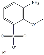 3-Amino-2-methoxybenzenesulfonic acid potassium salt|