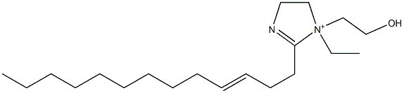 1-Ethyl-1-(2-hydroxyethyl)-2-(3-tridecenyl)-2-imidazoline-1-ium