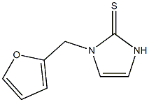 1-Furfuryl-1H-imidazole-2(3H)-thione Struktur