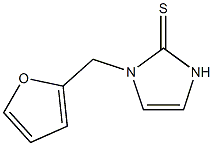 1-Furfuryl-1H-imidazole-2(3H)-thione 结构式