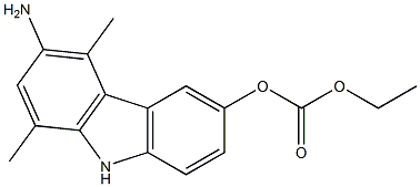 3-Amino-6-ethoxycarbonyloxy-1,4-dimethyl-9H-carbazole|