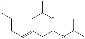 3-Octenal diisopropyl acetal Structure