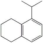 1,2,3,4-Tetrahydro-5-isopropylnaphthalene Structure