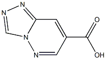 1,2,4-Triazolo[4,3-b]pyridazine-7-carboxylic acid 结构式
