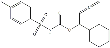 N-Tosylcarbamic acid 1-cyclohexyl-2,3-butadienyl ester|