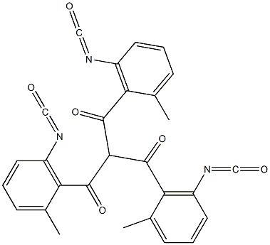  Tris(2-methyl-6-isocyanatobenzoyl)methane