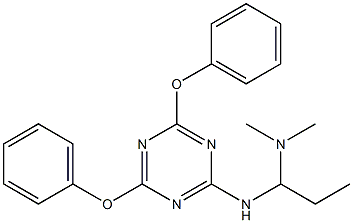 2,4-Diphenoxy-6-[[1-(dimethylamino)propyl]amino]-1,3,5-triazine
