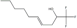 1,1,1-Trifluoro-4-decen-2-ol 结构式