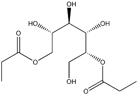 D-Glucitol 1,5-dipropionate Structure
