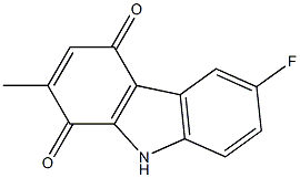 6-Fluoro-2-methyl-9H-carbazole-1,4-dione|