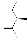 [R,(-)]-2,3-Dimethylbutyric acid methyl ester Struktur