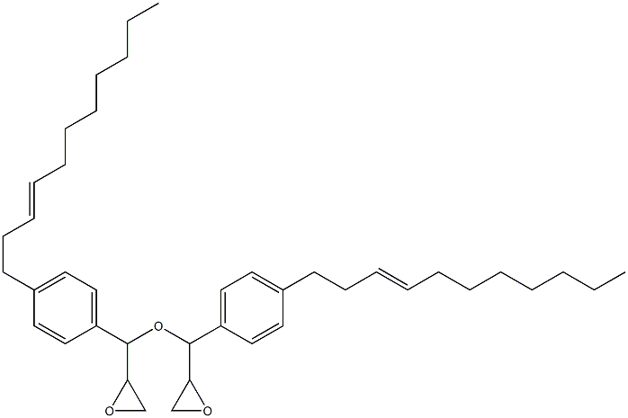 4-(3-Undecenyl)phenylglycidyl ether Struktur