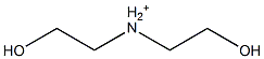 Bis(2-hydroxyethyl) ammonium Struktur