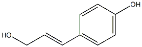 4-ヒドロキシ-trans-シンナミルアルコール 化学構造式
