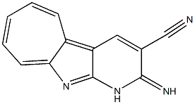 1,2-Dihydro-2-iminocyclohepta[4,5]pyrrolo[2,3-b]pyridine-3-carbonitrile