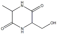 3-Hydroxymethyl-6-methyl-2,5-piperazinedione|