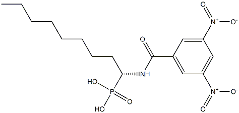 3,5-Dinitro-N-[(1R)-1-phosphonononyl]benzamide