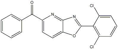  2-(2,6-Dichlorophenyl)-5-benzoyloxazolo[4,5-b]pyridine