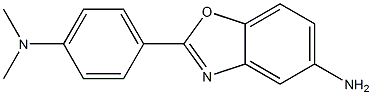 5-Amino-2-[4-(dimethylamino)phenyl]benzoxazole Structure