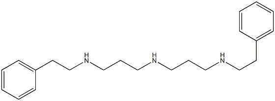 3,3'-Iminobis(N-(2-phenylethyl)-1-propanamine) Structure