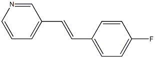 3-(4-Fluorostyryl)pyridine