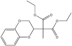  (1,4-Benzodioxan-2-yl)methylmalonic acid diethyl ester