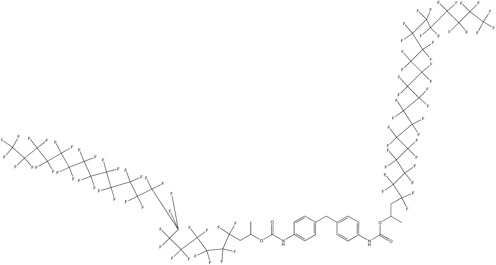 4,4'-Methylenebis[N-[1-methyl-2-(hentetracontafluoroicosyl)ethyl]oxycarbonylaniline]