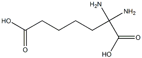 2,2-Diaminopimelic acid 结构式