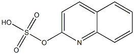 Sulfuric acid hydrogen 2-quinolinyl ester