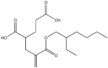  1-Hexene-2,4,6-tricarboxylic acid 2-(2-ethylhexyl) ester