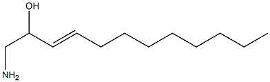 1-Amino-3-dodecen-2-ol Structure