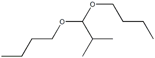 2-Methylpropanal dibutyl acetal Structure