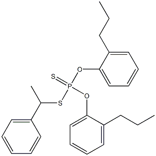 Dithiophosphoric acid O,O-bis(2-propylphenyl)S-(1-phenylethyl) ester