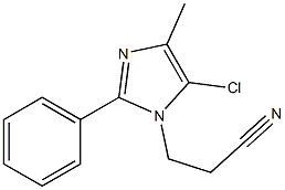 5-Chloro-1-(2-cyanoethyl)-4-methyl-2-phenyl-1H-imidazole