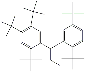 1-(2,4,5-Tri-tert-butylphenyl)-1-(2,5-di-tert-butylphenyl)propane Structure