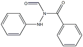N1-Benzoyl-N2-(phenyl)formhydrazide Structure