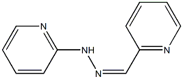 2-Pyridinecarbaldehyde (Z)-(2-pyridyl)hydrazone Structure