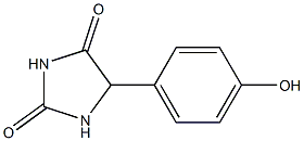 D-p-Hydroxyphenylhydantoin Structure