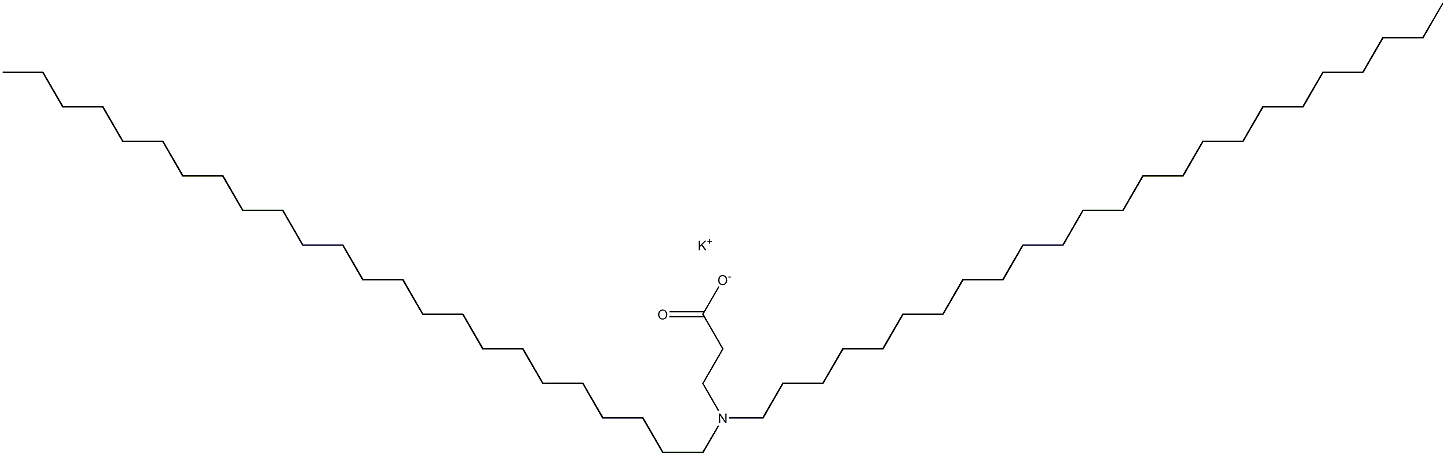 3-(Ditetracosylamino)propanoic acid potassium salt