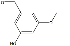 3-Ethoxy-5-hydroxybenzaldehyde 结构式