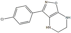 3-(4-Chlorophenyl)-4,5,6,7-tetrahydroisoxazolo[4,5-b]pyrazine