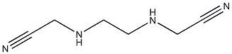 N,N'-Di(cyanomethyl)ethylenediamine Structure