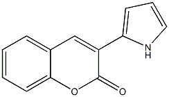 3-(1H-Pyrrol-2-yl)-2H-1-benzopyran-2-one|