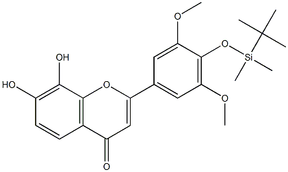 7,8-Dihydroxy-4'-(tert-butyldimethylsiloxy)-3',5'-dimethoxyflavone