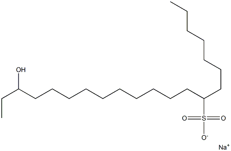  19-Hydroxyhenicosane-8-sulfonic acid sodium salt